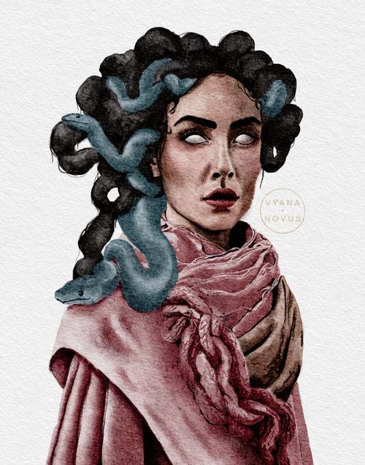 Medusa in Her Softness Fine Art Print